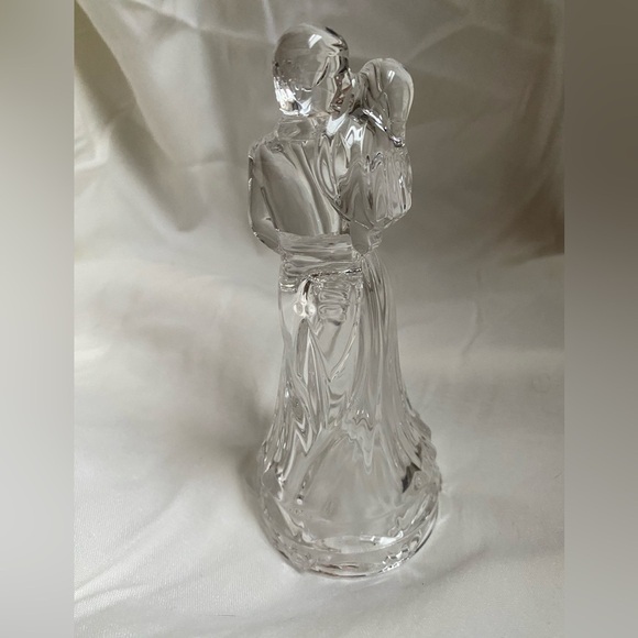 VINTAGE Princess House Wedding Cake Bride and Groom Topper - Picture 3 of 9